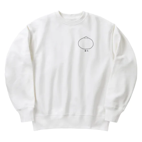 まん Heavyweight Crew Neck Sweatshirt