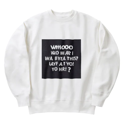 It doesn't make sense Heavyweight Crew Neck Sweatshirt