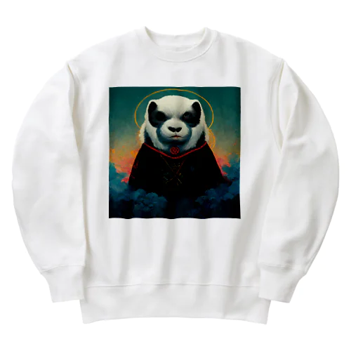 パンダの神様 Heavyweight Crew Neck Sweatshirt