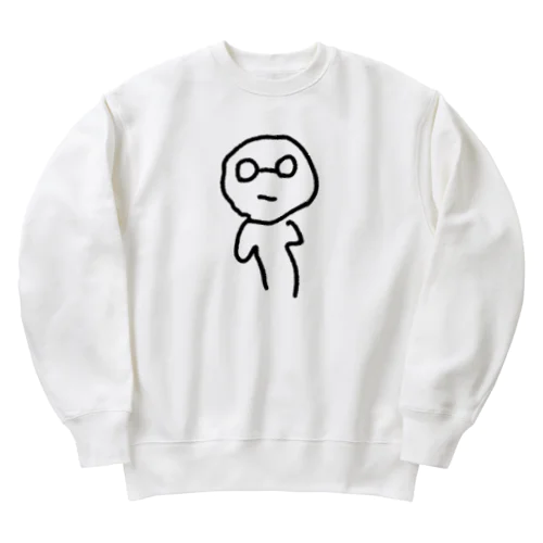 メガネくん Heavyweight Crew Neck Sweatshirt