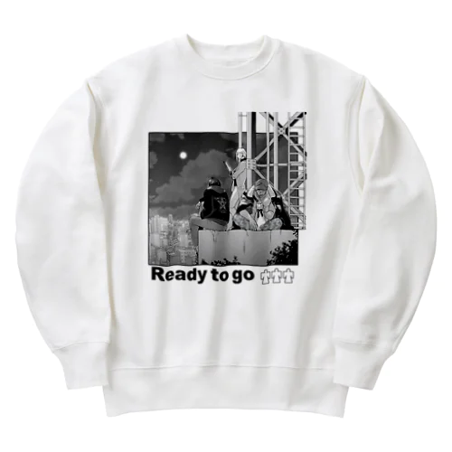 準備完了★ Heavyweight Crew Neck Sweatshirt