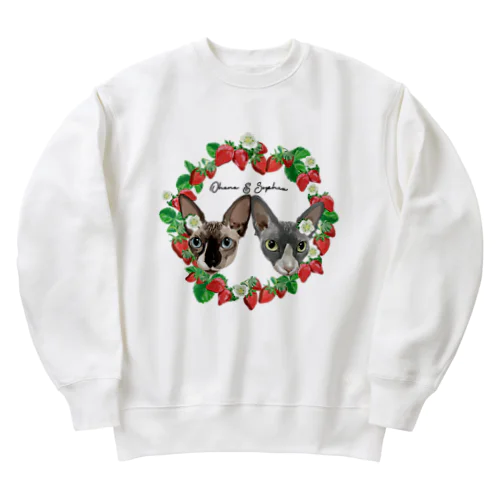 ohana sophia Heavyweight Crew Neck Sweatshirt