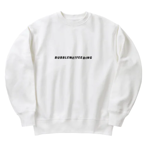 BubbleNetFeeding Logo Heavyweight Crew Neck Sweatshirt