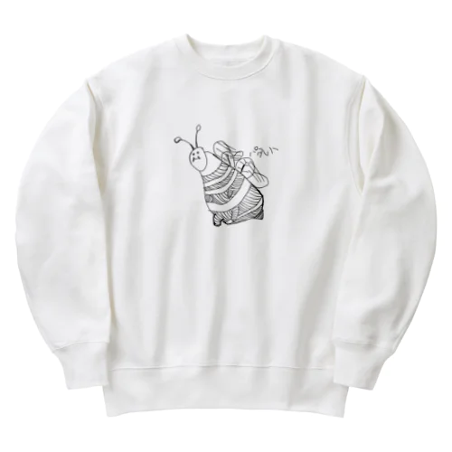 いやハチだろ Heavyweight Crew Neck Sweatshirt