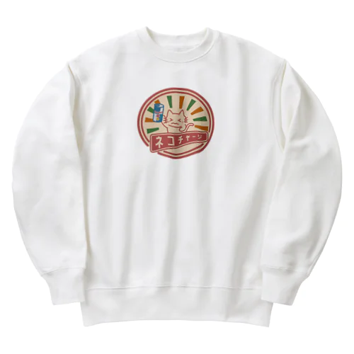 ネコチャージ Heavyweight Crew Neck Sweatshirt