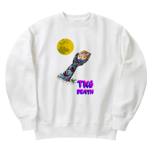 TKG(卵かけごはん)DEATH！ Heavyweight Crew Neck Sweatshirt