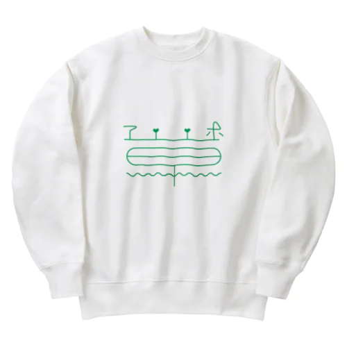 アホ草 Heavyweight Crew Neck Sweatshirt