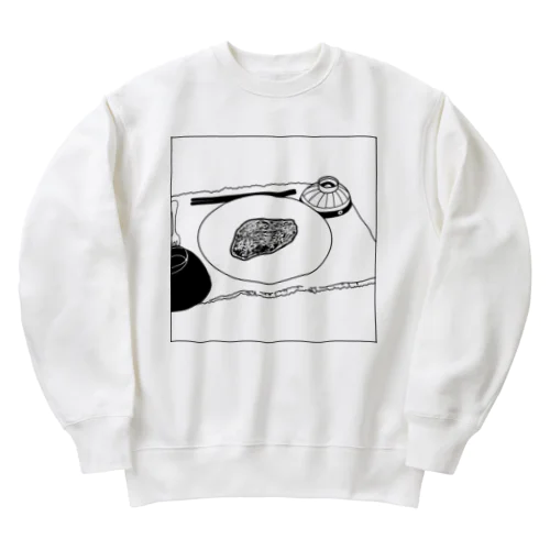 ある食卓 Heavyweight Crew Neck Sweatshirt