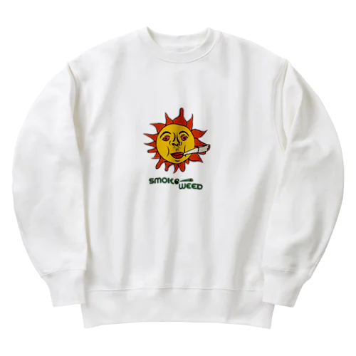 Smoke Weed Heavyweight Crew Neck Sweatshirt