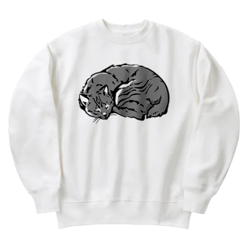 サバトラ Heavyweight Crew Neck Sweatshirt