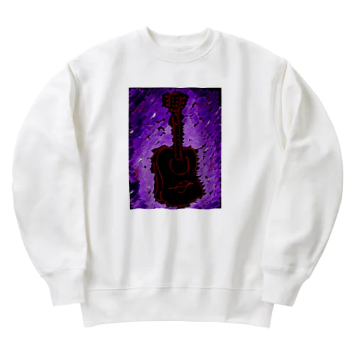 えい茶魔ギター Heavyweight Crew Neck Sweatshirt