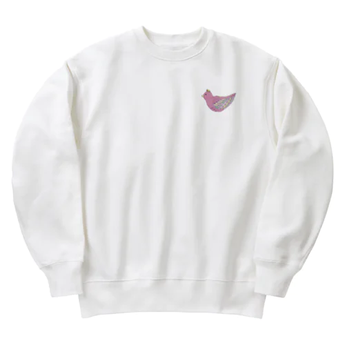 ピンクことり Heavyweight Crew Neck Sweatshirt