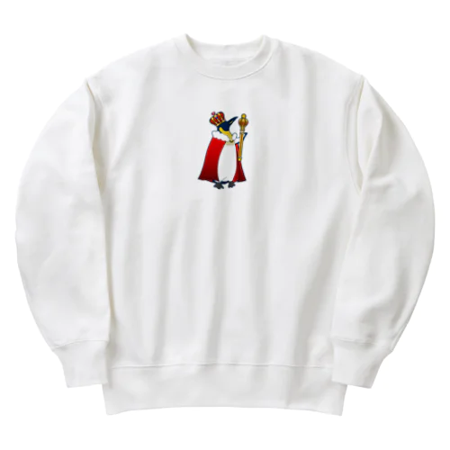 えらいペンギン Heavyweight Crew Neck Sweatshirt