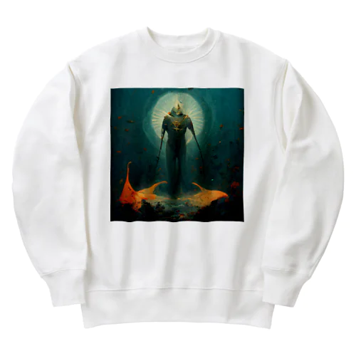 エイの神様 Heavyweight Crew Neck Sweatshirt