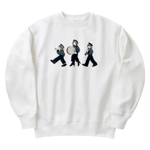 ウミネコの音楽隊　2023年美少年展 Heavyweight Crew Neck Sweatshirt