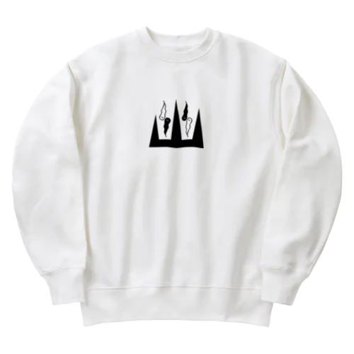 幽ロゴ Heavyweight Crew Neck Sweatshirt