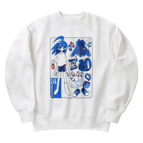 04くんのもちもの Heavyweight Crew Neck Sweatshirt