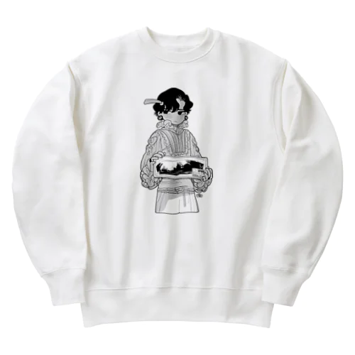 虚無肉宣伝　2023年美少年展 Heavyweight Crew Neck Sweatshirt