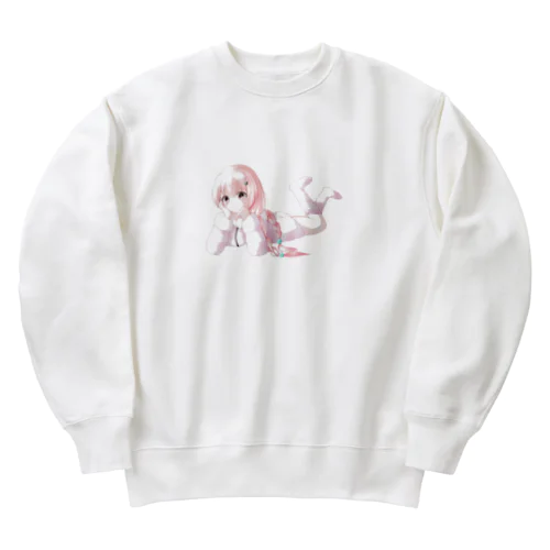 リラックス真愛シリーズ Heavyweight Crew Neck Sweatshirt