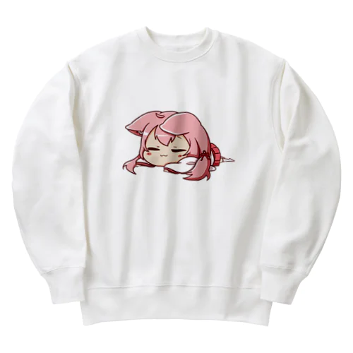 真愛にゃんシリーズ Heavyweight Crew Neck Sweatshirt