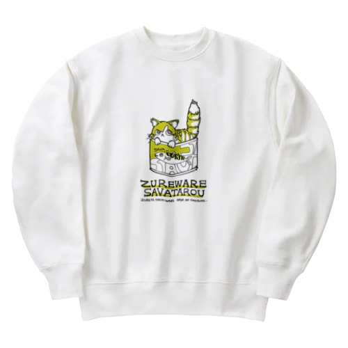 おつまみねこかん　ズレワレさばたろう Heavyweight Crew Neck Sweatshirt