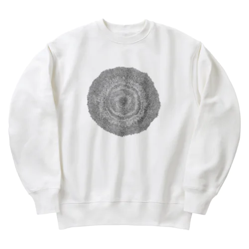 クリスタルフラワー(大) Heavyweight Crew Neck Sweatshirt