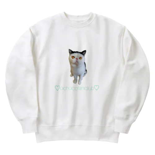 #しろくましか勝たん Heavyweight Crew Neck Sweatshirt