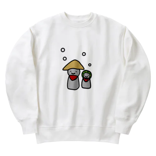 お地蔵兄弟 Heavyweight Crew Neck Sweatshirt