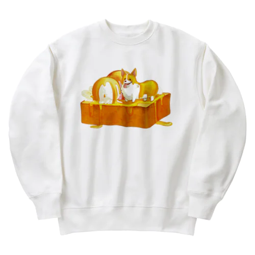 ハニトーコーギー Heavyweight Crew Neck Sweatshirt