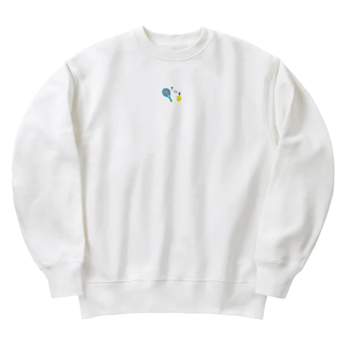 テニス大好きマン Heavyweight Crew Neck Sweatshirt