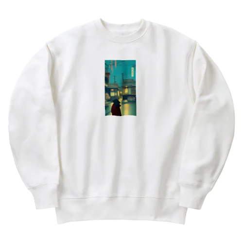 ”ガイジン”の僕から見た日本 Heavyweight Crew Neck Sweatshirt