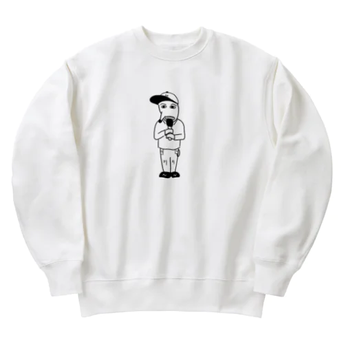 singerみっきー君 Heavyweight Crew Neck Sweatshirt