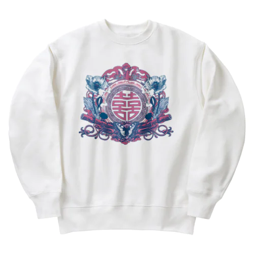 幻想阿片中華紋 Heavyweight Crew Neck Sweatshirt