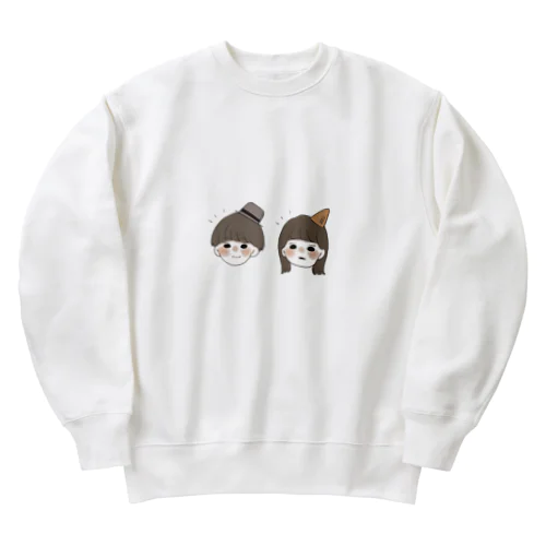 ながめホイホイ Heavyweight Crew Neck Sweatshirt