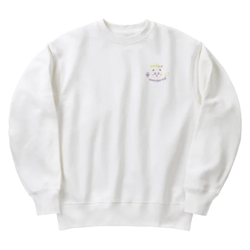 親子丼やばみ Heavyweight Crew Neck Sweatshirt