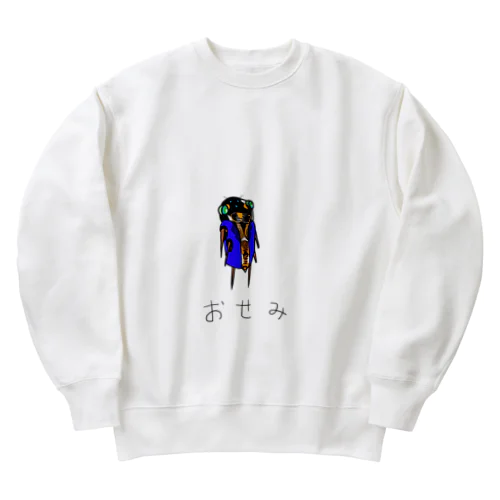 おせみ Heavyweight Crew Neck Sweatshirt