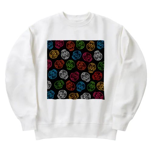 カラベラどくろくん Heavyweight Crew Neck Sweatshirt