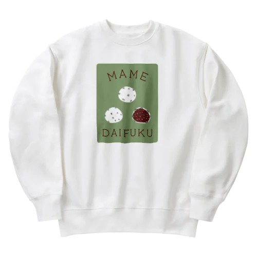 豆大福 背景有 289 Heavyweight Crew Neck Sweatshirt