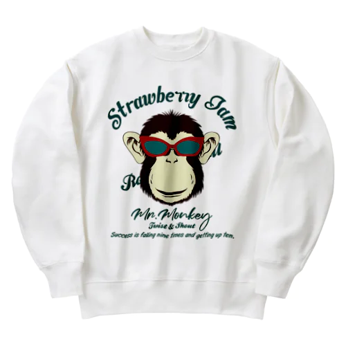 MR.MONKEY Heavyweight Crew Neck Sweatshirt