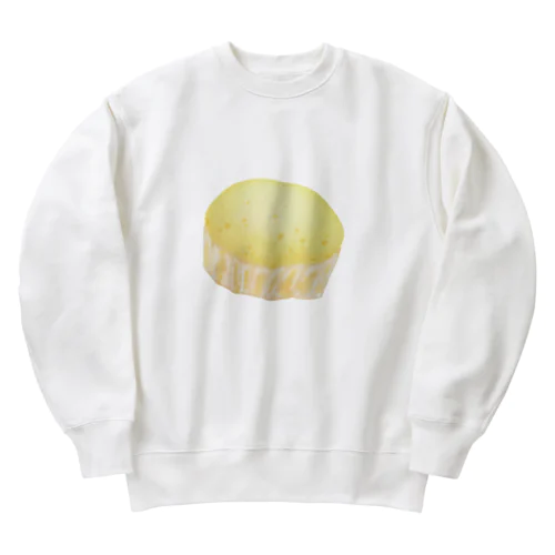 ほかほか蒸しパン Heavyweight Crew Neck Sweatshirt