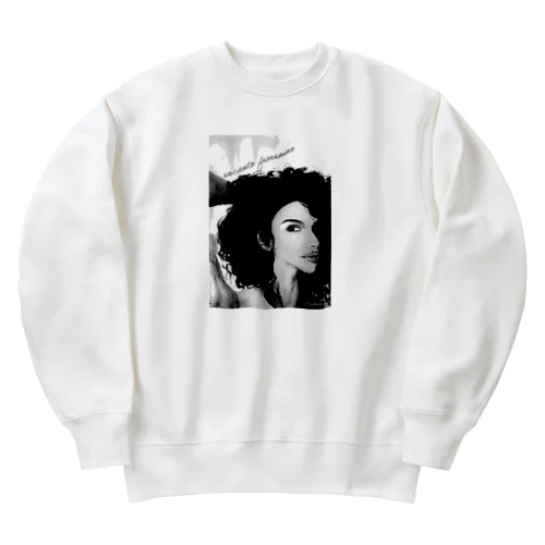 encanto femenino Heavyweight Crew Neck Sweatshirt