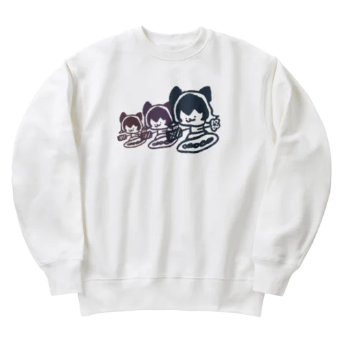 キャタピラまにょちる Heavyweight Crew Neck Sweatshirt