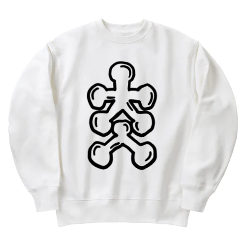 大人大入 Heavyweight Crew Neck Sweatshirt