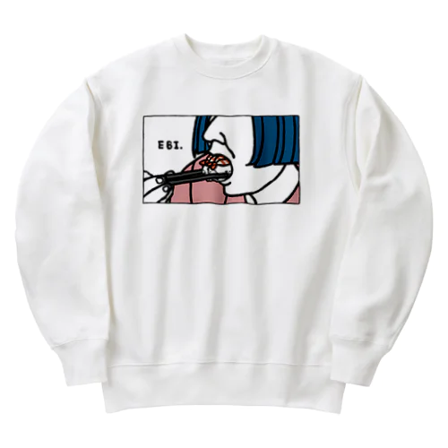 君知＊NIKOGUI-design(EBI) Heavyweight Crew Neck Sweatshirt