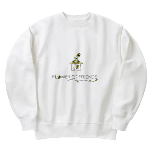 flower of friends Heavyweight Crew Neck Sweatshirt