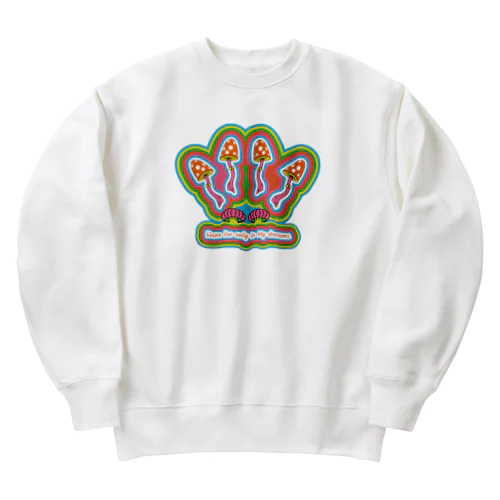 あやしくないきのこ Heavyweight Crew Neck Sweatshirt