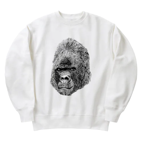 麗しきゴリラ Heavyweight Crew Neck Sweatshirt