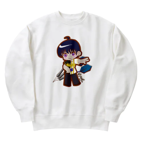 ダーツ男子海斗くん Heavyweight Crew Neck Sweatshirt