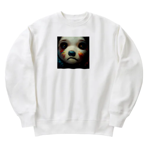 かわいいぬいぐるみ Heavyweight Crew Neck Sweatshirt