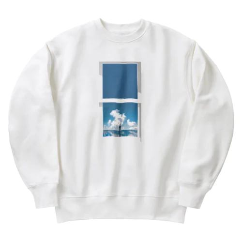 窓 Heavyweight Crew Neck Sweatshirt